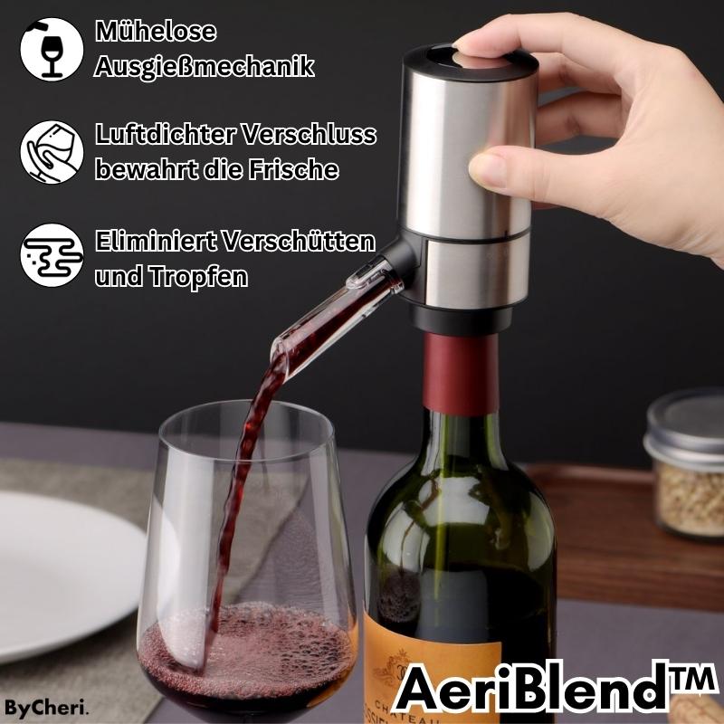 50% RABATT TEMPORÄR | AeriBlend™ - 3-in1 Weinbelüfter, -aufbewahrer und -spender