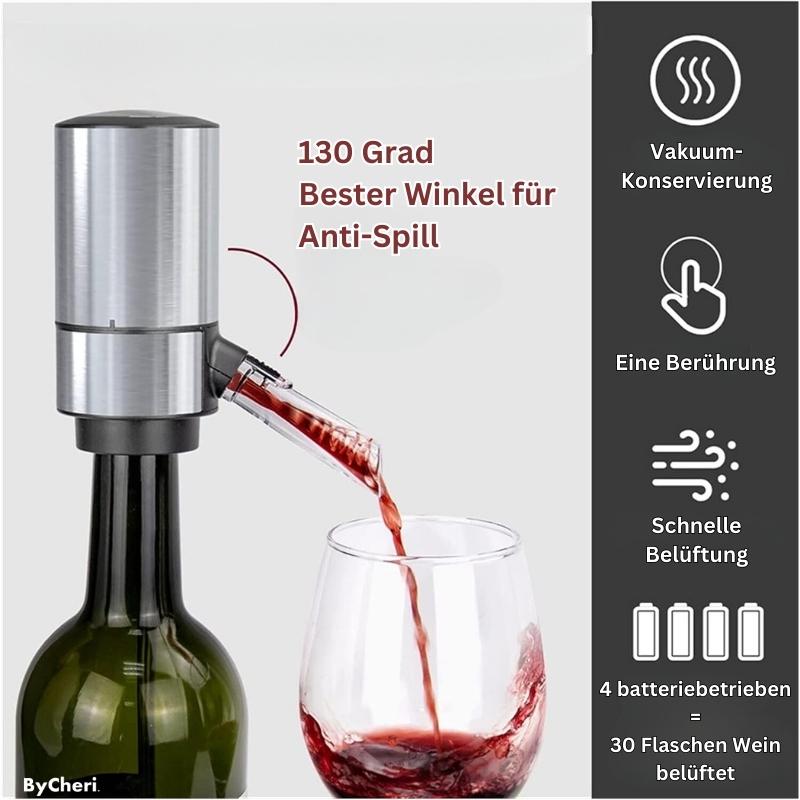 50% RABATT TEMPORÄR | AeriBlend™ - 3-in1 Weinbelüfter, -aufbewahrer und -spender