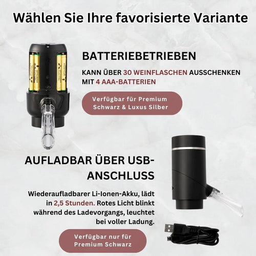 50% RABATT TEMPORÄR | AeriBlend™ - 3-in1 Weinbelüfter, -aufbewahrer und -spender