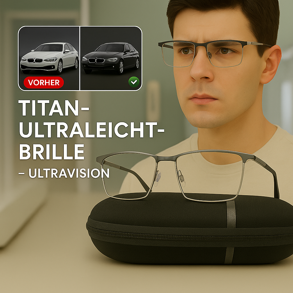 TITAN-ULTRALEICHTBRILLE – ULTRAVISION [2 FÜR 1]