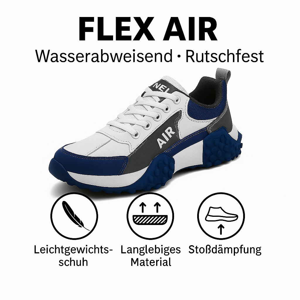 Flex Air-Schuhe – Wasserabweisend und rutschfest