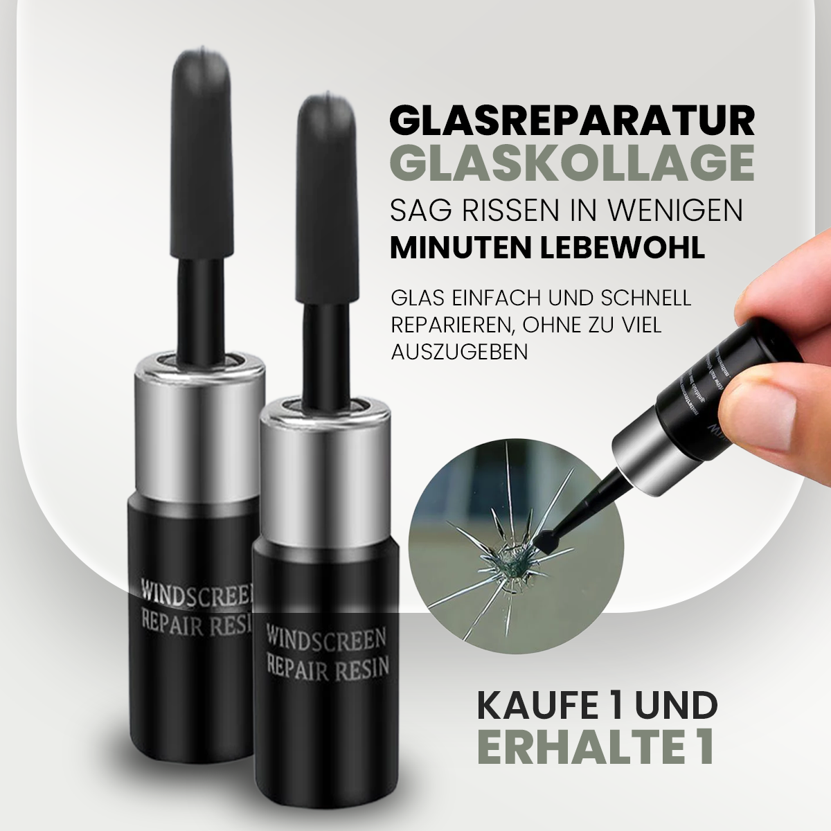 Glasreparatur | Glaskollage
