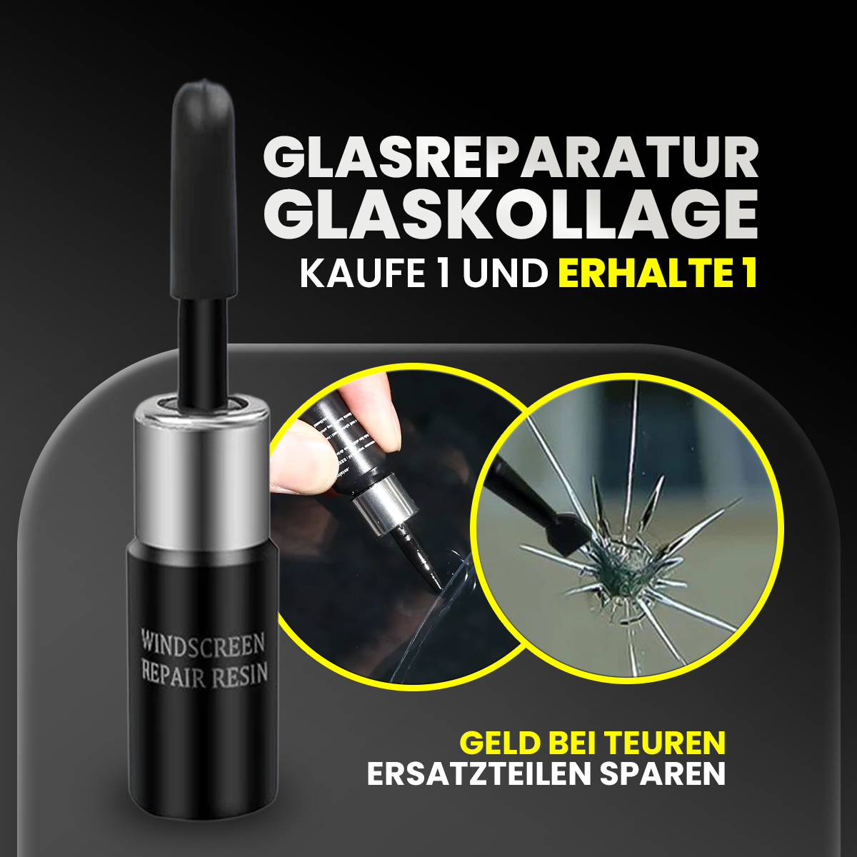 Glasreparatur | Glaskollage