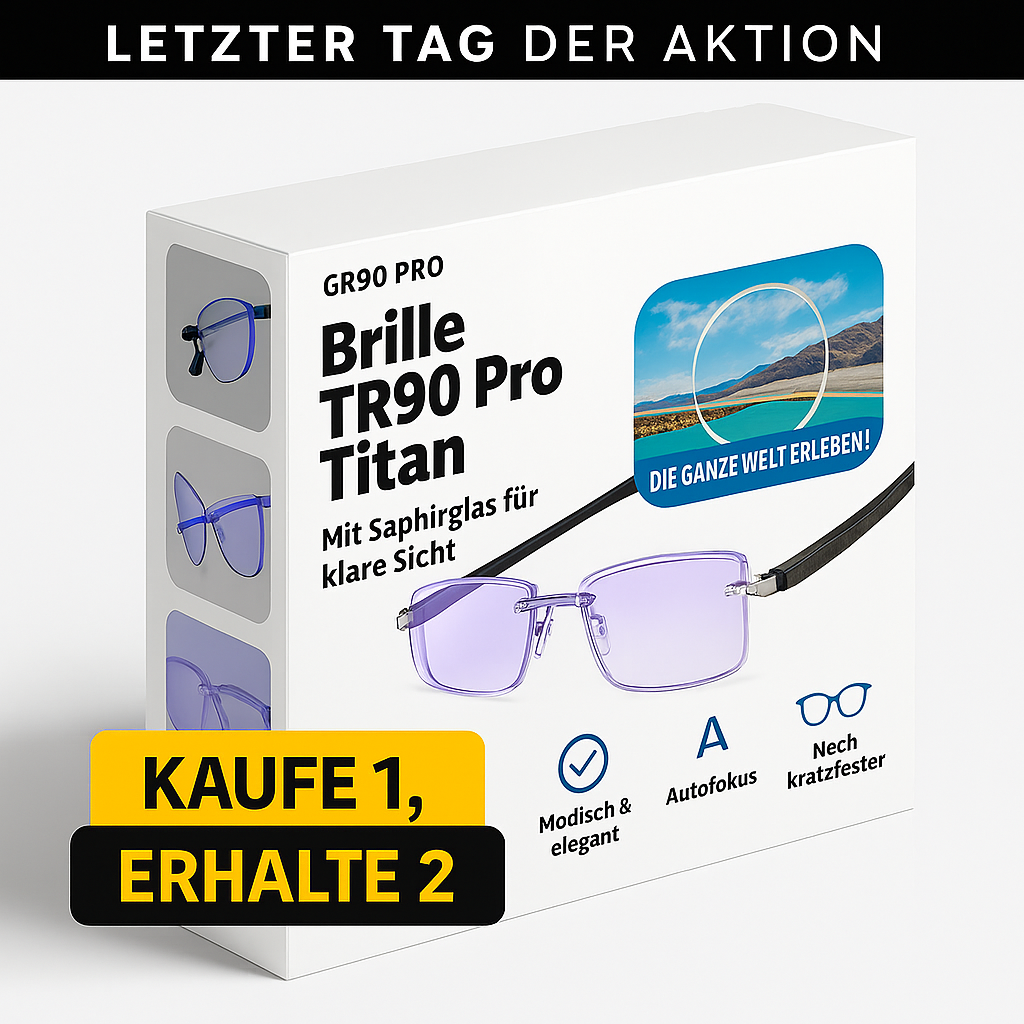 Intelligente TR90-Brille - Okulare Revolution (Unisex)
