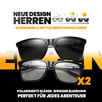 Polarisierte Sonnenbrille UV400 Schutz – SolarisPro