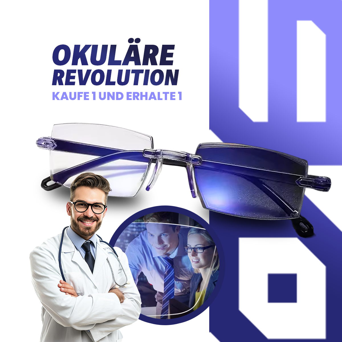 Intelligente TR90-Brille - Okulare Revolution