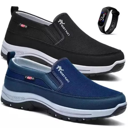 Orthopädische Freizeitschuhe (Kaufe 1 und erhalte 2) + Moderne LED-Uhr