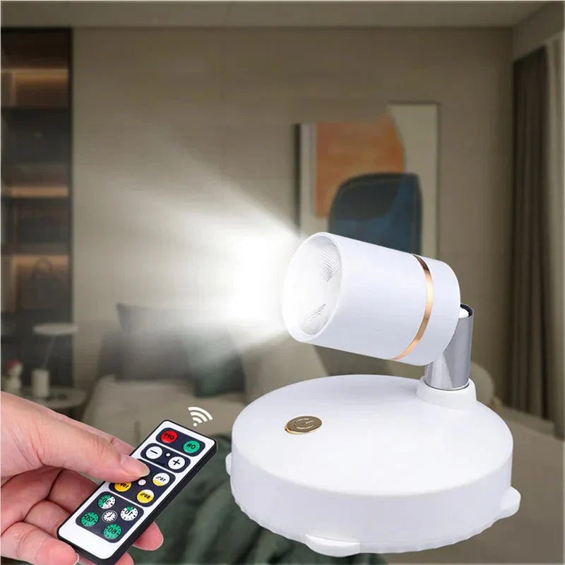 GlowSpot™ – Kabelloser LED-Strahler mit Fernbedienung | 1 + 1 Gratis